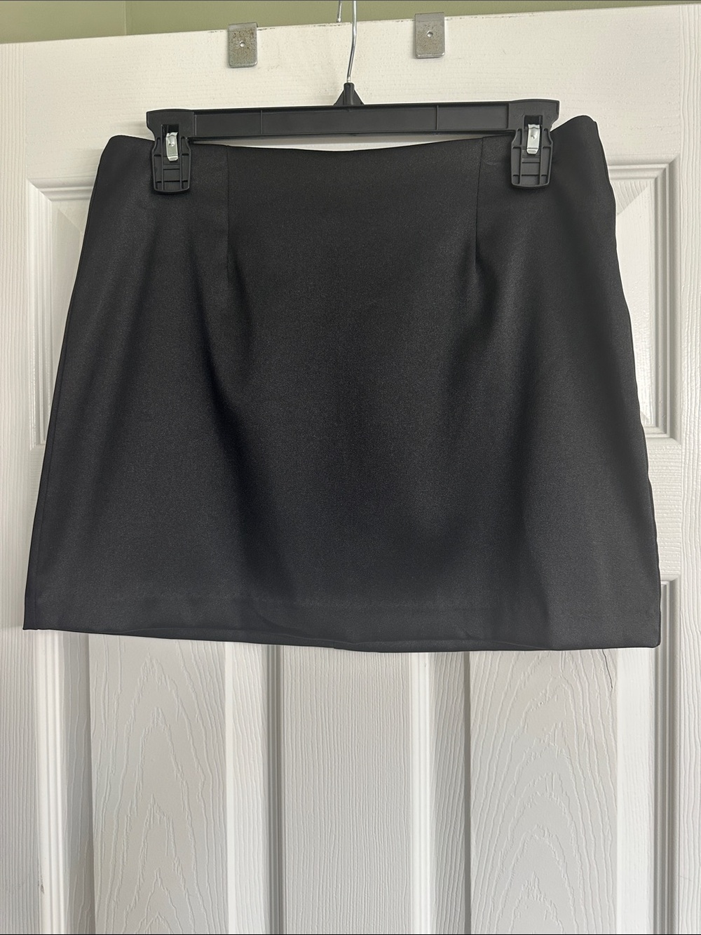 I.N. San Francisco Black Mini Skirt - Sleek A-Line size 7